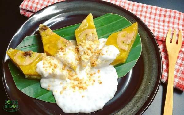 Bánh Chuối Hấp Nước Dừa