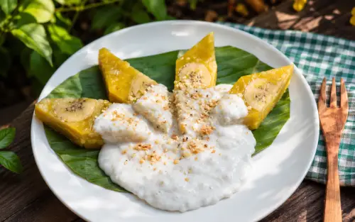 Bánh Chuối Hấp Nước Dừa