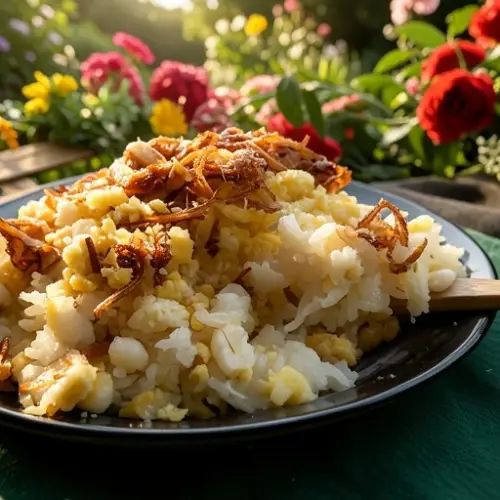 Xôi Bắp Đậu Xanh Hành Phi