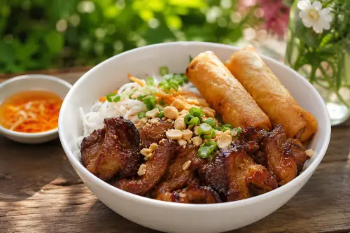 Bún Thịt Nướng Chả Giò